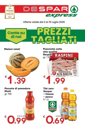 Despar Express - Prezzi tagliati