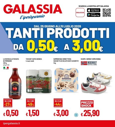 Volantino Galassia