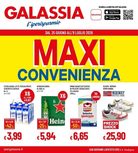 Volantino Galassia
