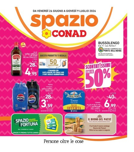Volantino Spazio Conad
