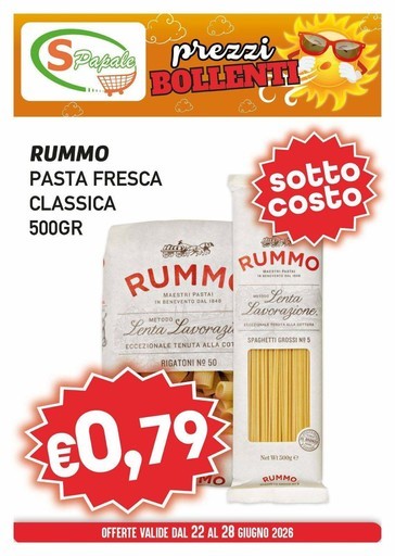 Volantino Supermercato Papale