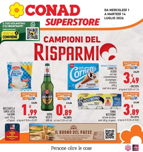 Volantino Conad Superstore