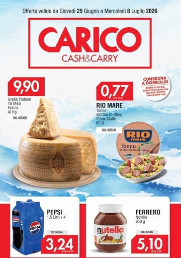 Volantino Carico Cash & Carry