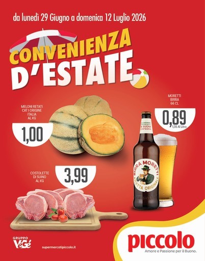 Volantino Supermercati Piccolo