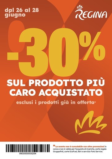 Volantino Regina Grandi Magazzini