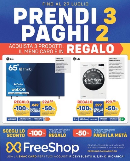 Volantino Freeshop