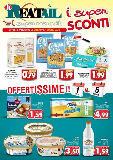 Volantino Reatail Supermercati