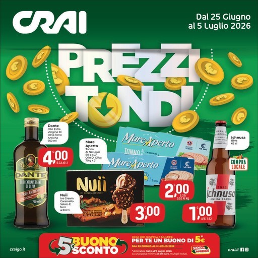 Volantino Crai