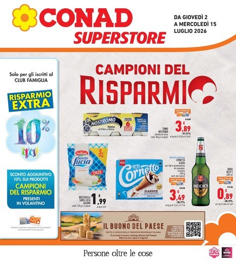 Volantino Conad Superstore