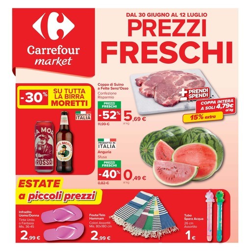 Volantino Carrefour Market