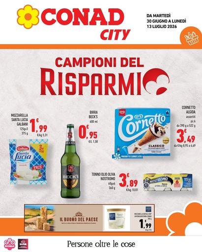 Volantino Conad City