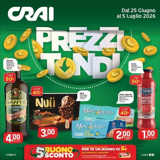 Volantino Crai