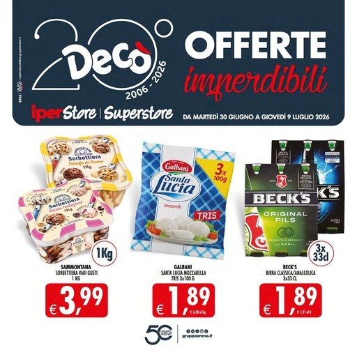 Volantino Deco