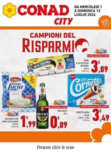 Volantino Conad City