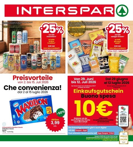 Volantino Interspar