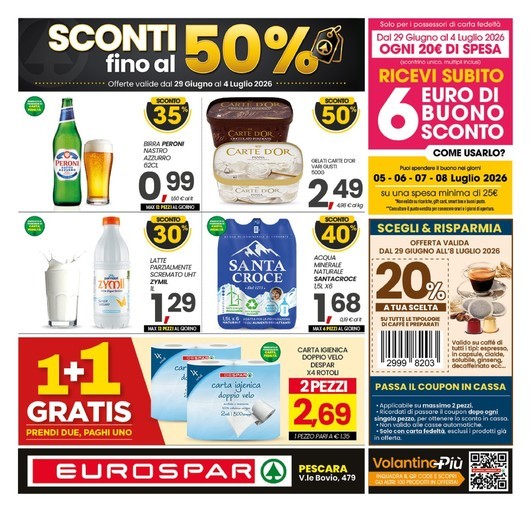 Eurospar - Sconti fino al 50%