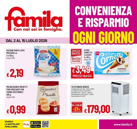 Famila - Convenienza e risparmio ogni giorno