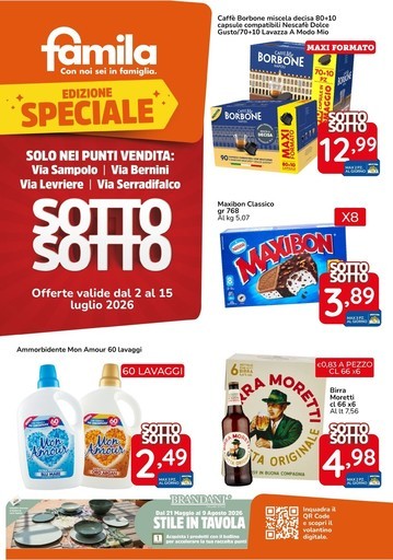 Famila - SOTTO SOTTO