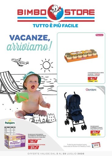 Volantino BimboStore