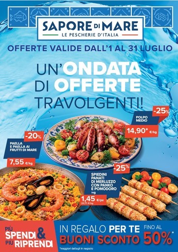 Volantino Sapore di mare