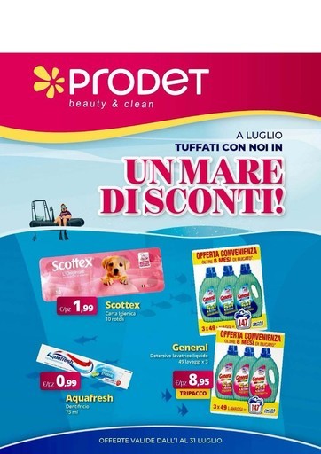 Volantino Prodet