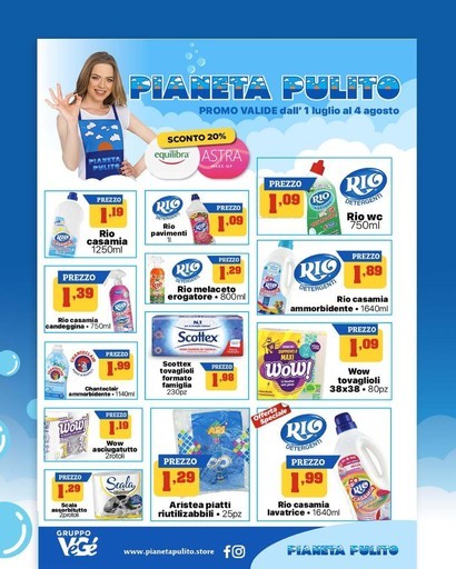 Pianeta Pulito - Sconto 20%