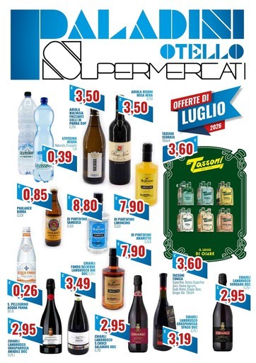 Paladini Otello - Offerte di luglio