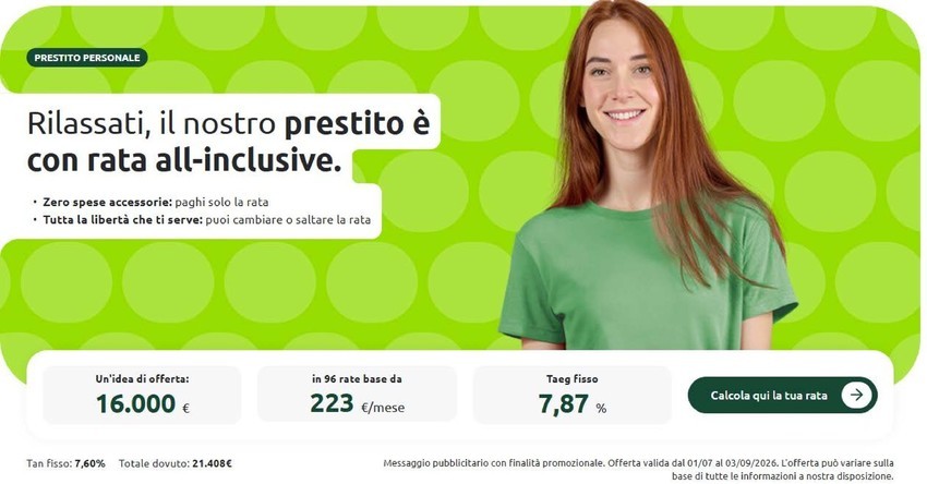 Volantino Findomestic
