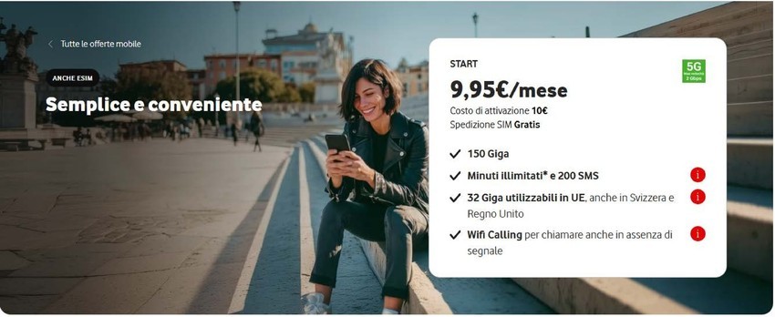 Volantino Vodafone