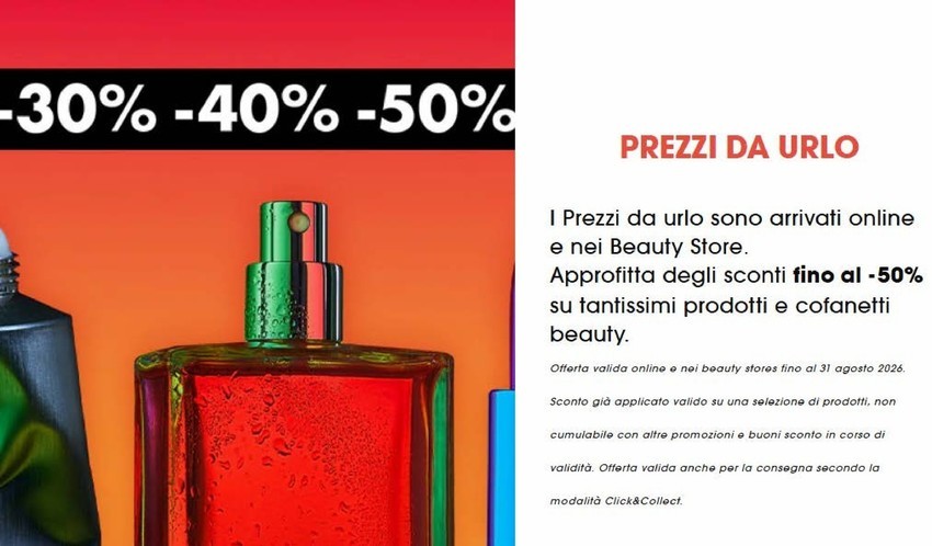 Volantino Sephora