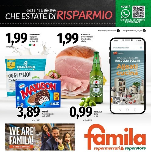 Famila - [DO NOT PUBLISH!]-Che estate di risparmio