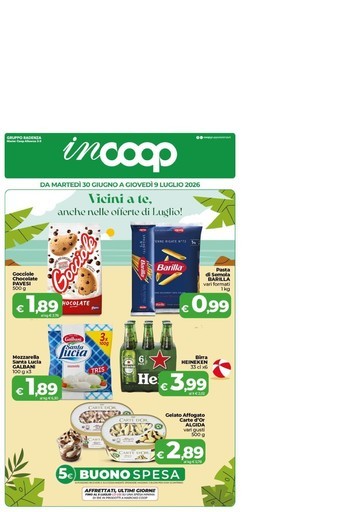 Coop - Vicini a te,anche nelle offerte di luglio!