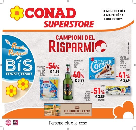 Volantino Conad Superstore