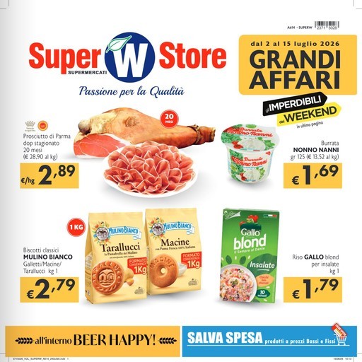 Volantino Superw