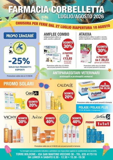 Volantino Farmacia Corbelletta