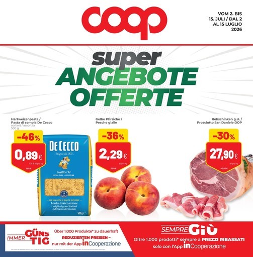 Volantino Coop