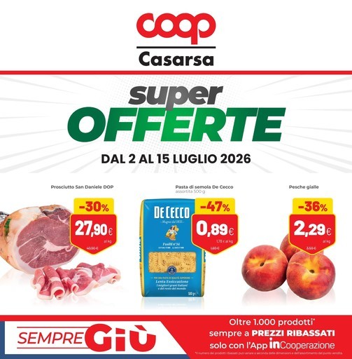 Coop - Super offerte