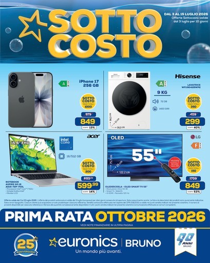 Volantino Euronics