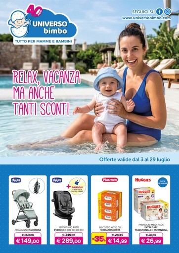 Volantino Universo Bimbo
