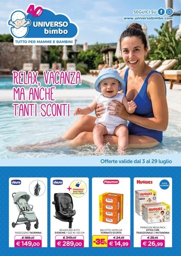 Volantino Universo Bimbo