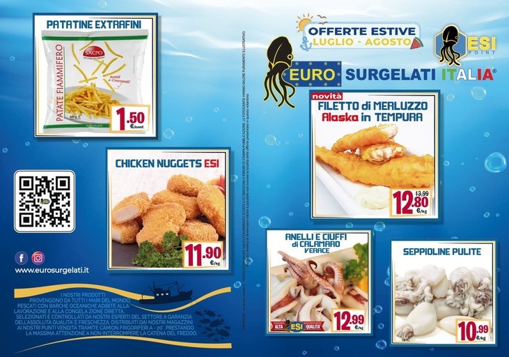 Euro Surgelati - Offerte estive Luglio-Agosto