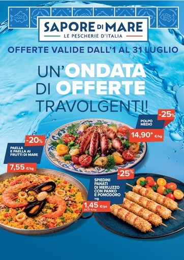 Volantino Sapore di mare