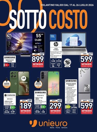 Unieuro - SOTTOCOSTO