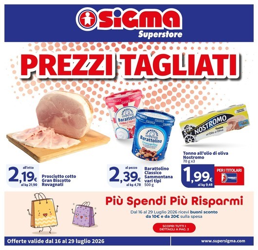 Sigma - Prezzi Tagliati , Superstore
