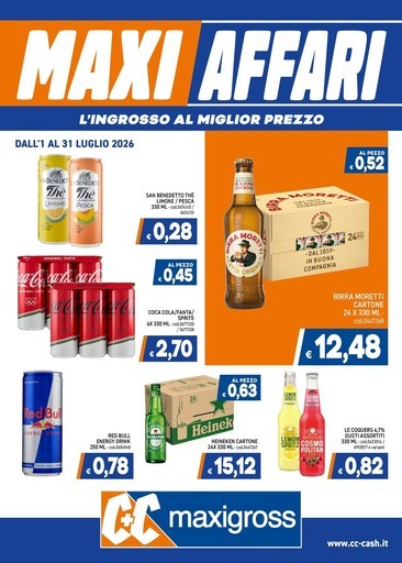 C+C Cash and Carry - Maxi affari