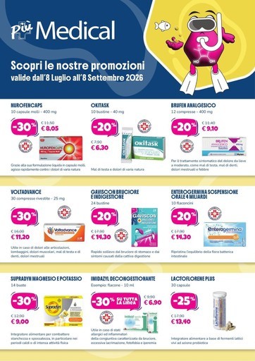 Volantino Più Medical Parafarmacia