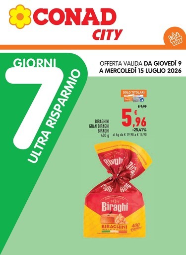 Volantino Conad City
