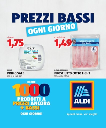 Volantino Aldi