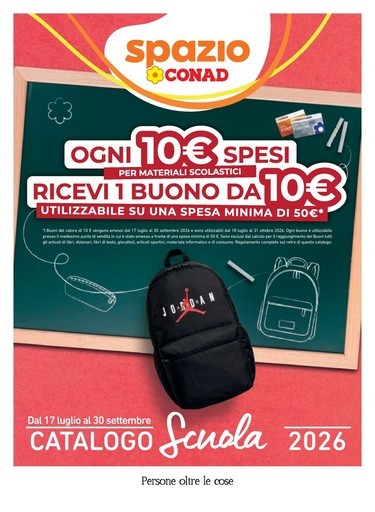 Spazio Conad - Catalogo scuola
