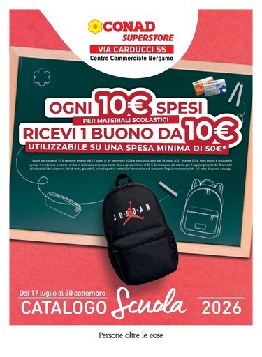 Conad Superstore - Catalogo scuola